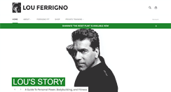 Desktop Screenshot of louferrigno.com